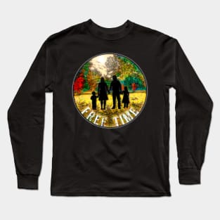 Hiking forest free time Long Sleeve T-Shirt